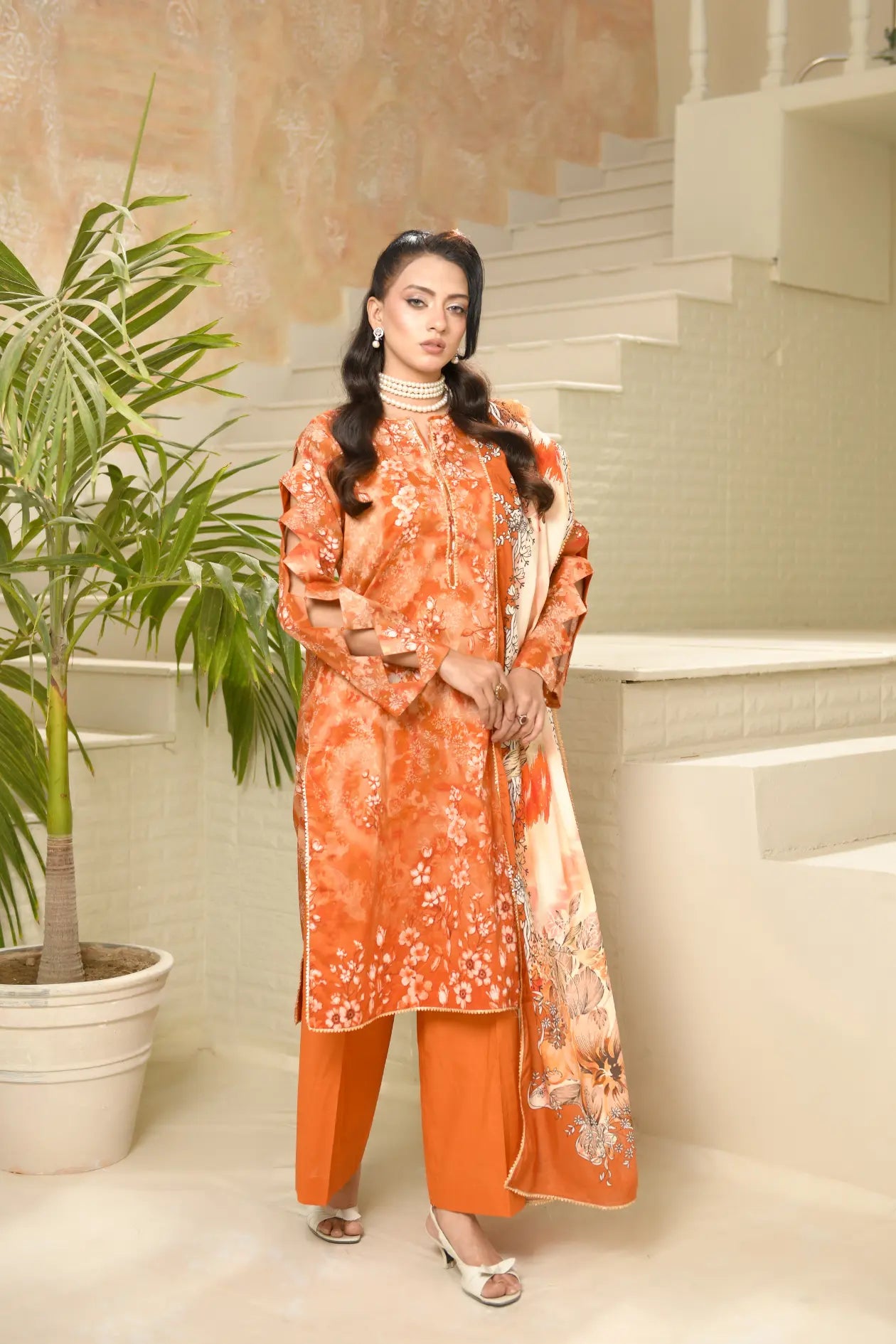RD-01 – Vibrant Sunset Floral