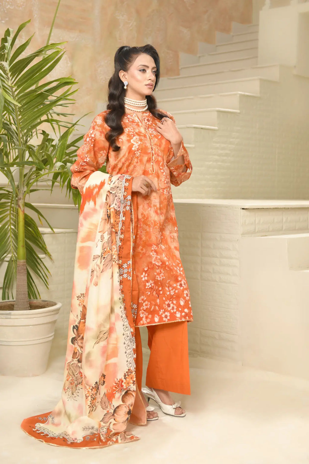 RD-01 – Vibrant Sunset Floral