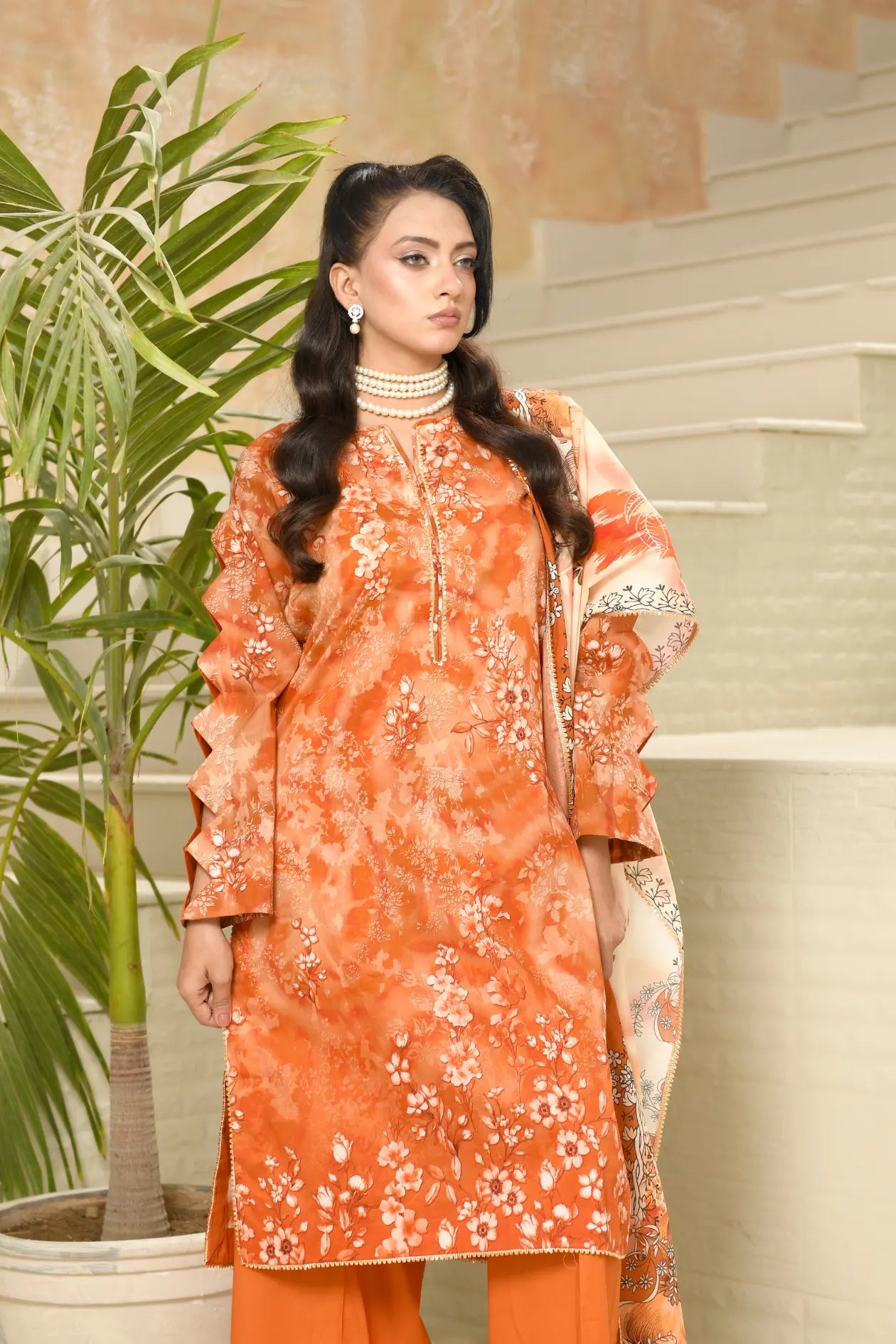 RD-01 – Vibrant Sunset Floral