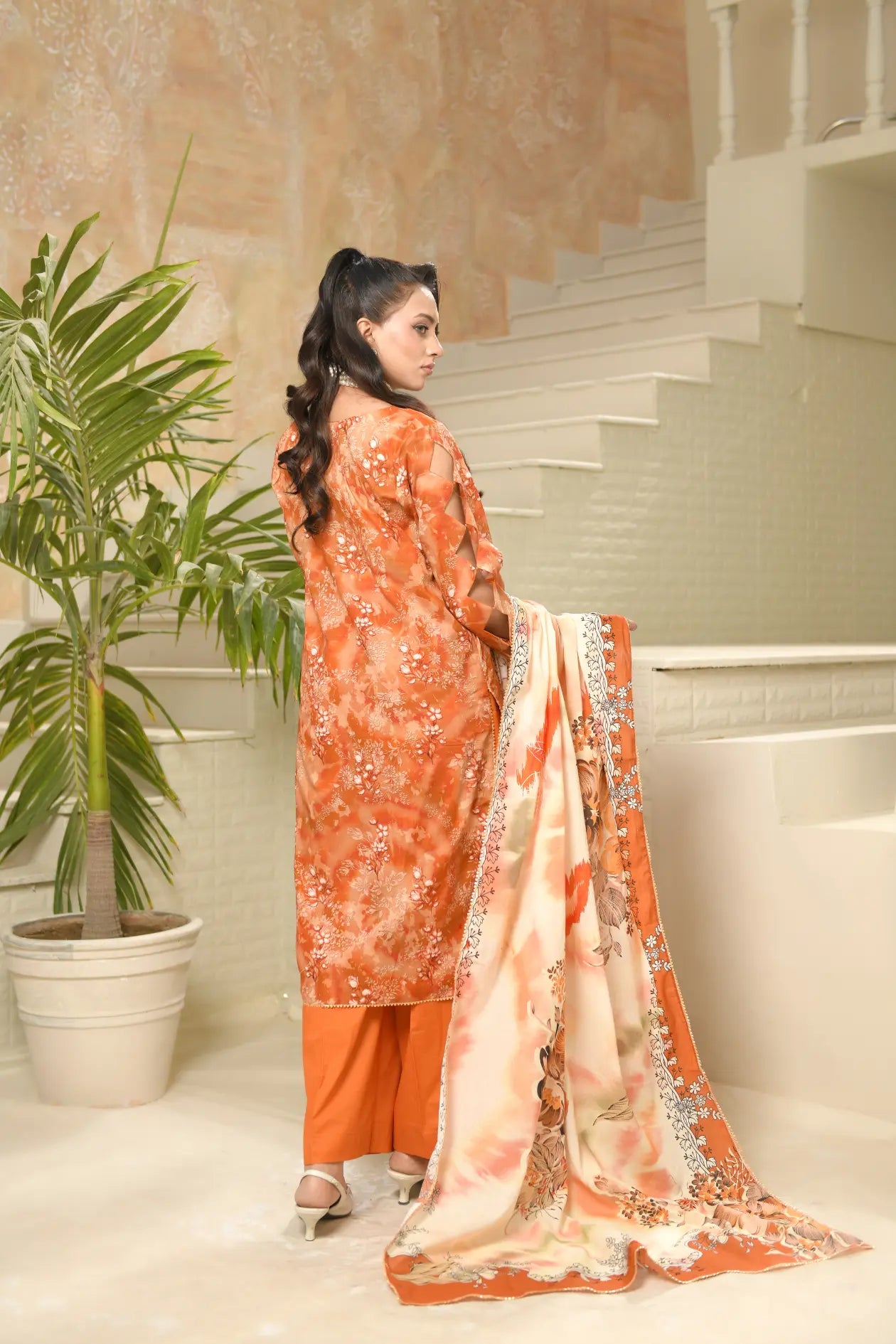 RD-01 – Vibrant Sunset Floral